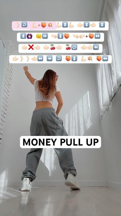 #moneypullup #tutorial #tiktok #dance #trend #dancetutorial #baile Tiktok Dance, Pull Ups, Money