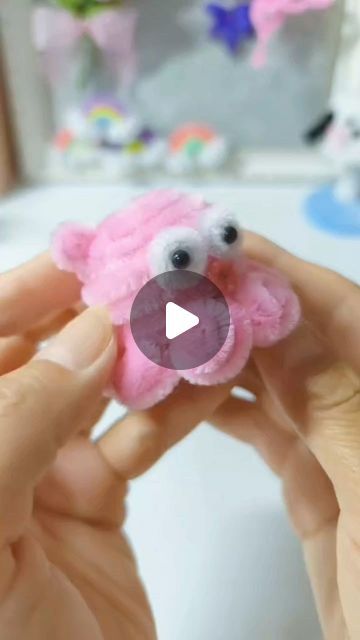 Pipe Cleaner Tutorial, Pipe Cleaner Animals Step By Step, Pipe Cleaner Projects, Pipe Cleaner Animals, Pipe Cleaner Art, Pipe Cleaner Flowers, Diy Pipe, Pipe Cleaner Crafts, Diy Cleaners