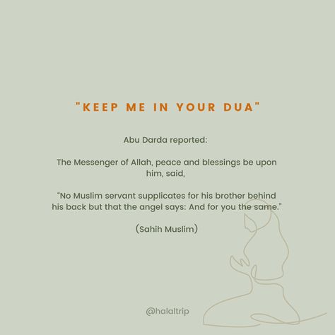 And keep them in your dua 💛 May we be Muslims who pray for the well-being of our parents, our siblings, our relatives, our friends, our pillars of strength, and our ummah 🤲🏼 ✨ Tell your close friends today that you're always keeping them in your prayers. Be the constant reminder for each other to be a better Muslim 💛 #halal #halaltrip #halaaltravel #travel #dua #islam #muslim #quran Pray For Parents Islam, Dua For Travelling Muslim, Dua For Siblings, Dua For Travelling, Travel Dua, Better Muslim, Dua Islam, Muslim Quran, Islam Quran