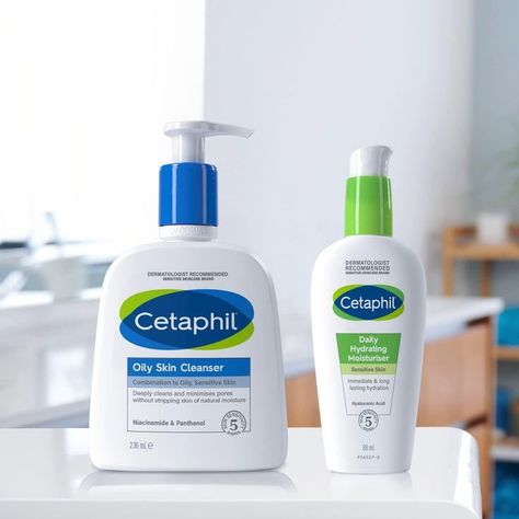 Cetaphil Oily Skin Cleanser, 236ml, Face Wash, For Combination to Oily Sensitive Skin, With Niacinamide Cetaphil Face Wash, Cleanser For Sensitive Skin, Oily Sensitive Skin, Cleanser For Oily Skin, Daily Facial Cleanser, Gentle Skin Cleanser, Foaming Facial Cleanser, Personal Care Products, Facial Moisturizers