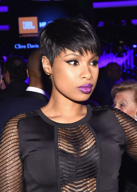 Jennifer Hudson Hair, Black Cinema, Layered Pixie Cut, Short Relaxed Hairstyles, Super Short Haircuts, Black Hair Short Cuts, Short Hair Images, Short Sassy Hair, Short Human Hair Wigs