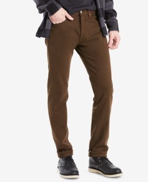 Levi's Men's 501 Original Fit Jeans - Brown 36x30 Brown Denim Pants Outfit Men, Levi's Fitted Pants For Workwear, Men’s Brown Jeans Outfit, Brown Levis Jeans, Courdory Pants Levis, Levis Outfit, Brown Jeans, Wear To Work Dress, Mens Fashion Jeans