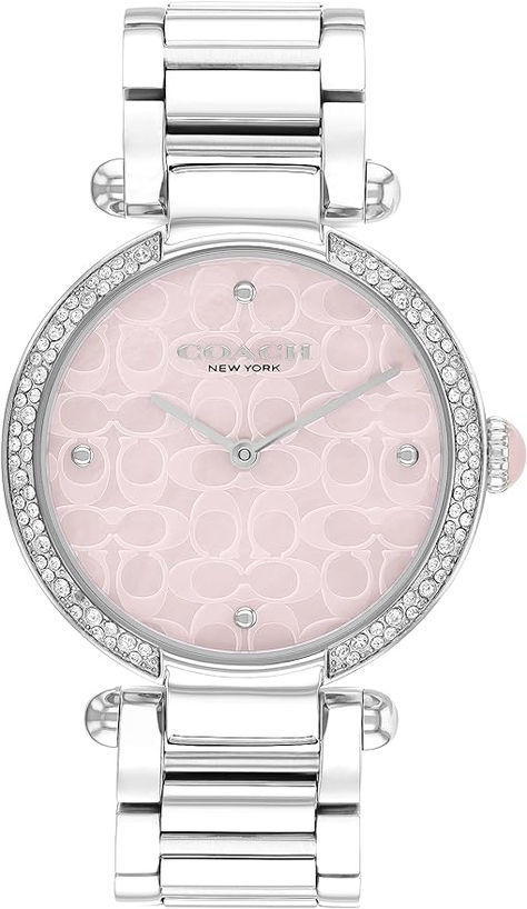 COACH Cary Women's Watch, Timeless Elegance with a Mother-of-Pearl Dial, Perfect for Any Occasion, Water-Resistant, #ad. As an Amazon Associate, I earn from qualifying purchases Rolex Shop, Coach Watch, Disney Fine Jewelry, Silver Shop, Women's Watch, Steel Bracelet, Diamond Wedding Bands, Crystal Bracelets, Bracelet Designs