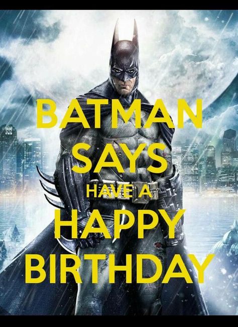 Batman33333 Batman Happy Birthday, Batman Quotes, Birthday Wishes For Kids, Happy Birthday Sign, Happy Birthday Boy, Birthday Wishes Greetings, Happy Birthday Celebration, Batman Birthday, Happy Birthday Meme