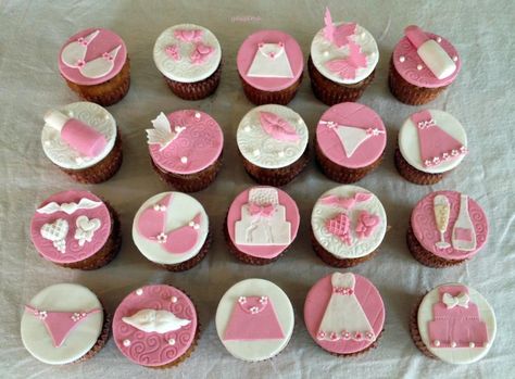 Bachelorette party muffins - Cake by Yasena's sweets and cakes Bachelorette Baking Ideas, Bachelorette Party Treats Desserts, Bachelorette Party Sweet Treats, Bachelorette Muffins, Bachelorette Party Cake Pops, Bachelorette Cupcakes, Muffins Cake, Bridal Cake, Muffin Cake