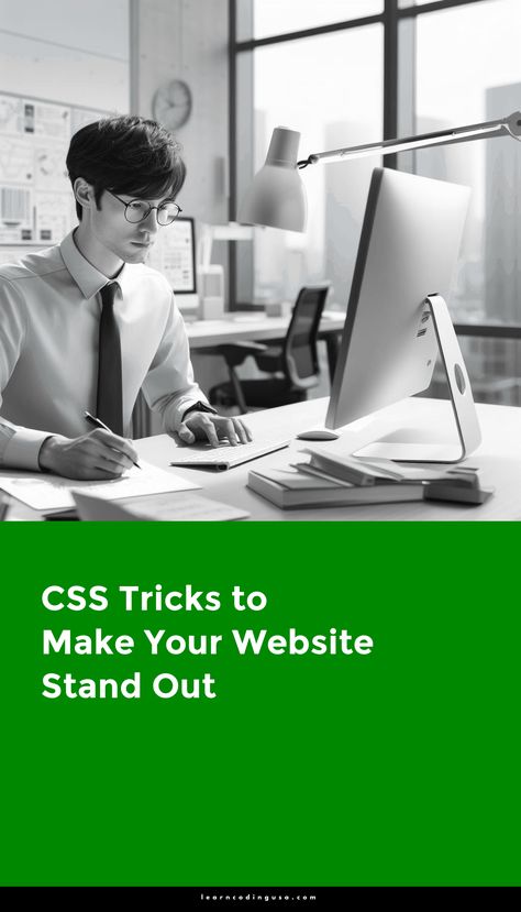 Introduction 



Having a website that stands out is crucial in today's competitive online world.



A standout website can help attract more visitors, increase engagement, and ultimately drive conversions.



CSS, or Cascading Style Sheets, plays a vital role in enhancing the appearance of a website.



By using CSS, web designers can apply various styles, such as colors, fonts, and layouts, to different elements of a webpage.



This allows them to create visually appealing and unique designs that capture the attention of users.



CSS also offers flexibility and responsiveness, ensuring that websites look great on different devices and screen sizes.



With CSS, you can easily customize your website's design to match your brand's identity and stand out from . . . Css Tricks, Css Code, Css Style, Coding Software, Learn Wordpress, Wordpress Tutorials, Text Animation, Web Designers, Online World