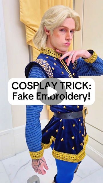 Link Cosplay Makeup, Cosplay Character Ideas, Cosplay Tips And Tricks, Cool Cosplay Ideas, Closet Cosplay Ideas, Cosplay Embroidery, Last Minute Cosplay, Cosplay Anime Outfits, Cosplay Armor Tutorial