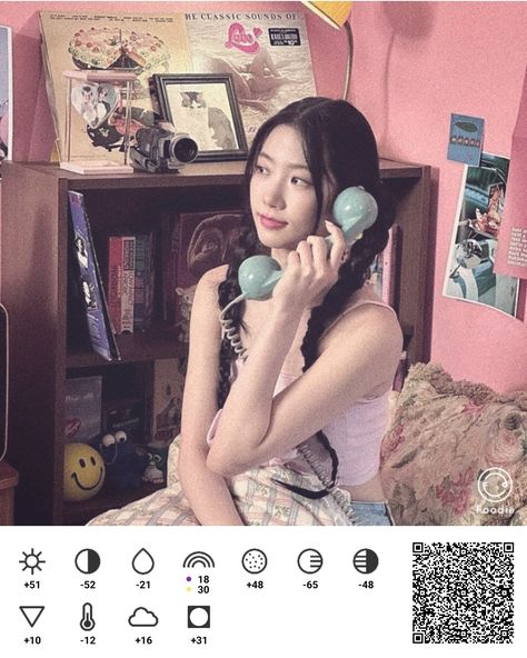 foodie filter code aesthetic grunge cool warm y2k indie retro filter code kpop Foodie Recipes Filter, Grunge Filter, Y2k Filter, Foodie Filter Code, Foodie Preset, Code Foodie, Code Aesthetic, Retro Filter, Kode Polarr