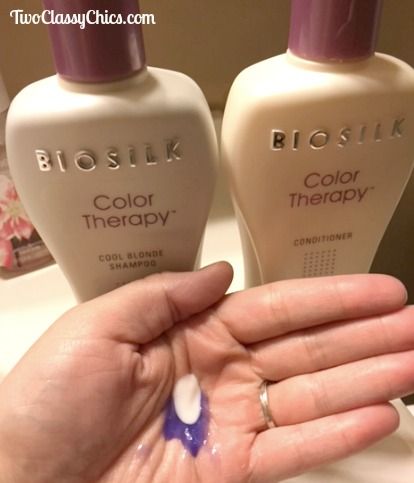 Biosilk Color Therapy Shampoo and Conditioner for Beautiful Hair - The Classy Chics  #sponsored review Biosilk Shampoo And Conditioner, Classy Chic, Color Therapy, Shampoo And Conditioner, Beautiful Hair, Beauty Products, Beauty Hacks, Shampoo Bottle, Conditioner