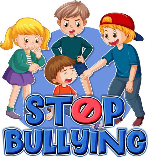 dejar de intimidar texto con personaje de dibujos animados Stop Bully, Anti Bully Quotes, Stop Bulling, Free Kindergarten Printables, Background Canva, Kindergarten Printables, Classroom Board, Cartoon Cartoon, Kids Signs