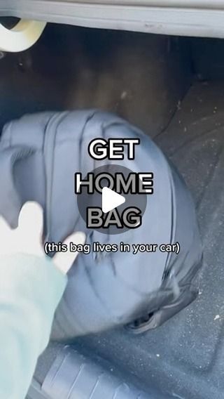 Tactically Prepped on Instagram: "Often overlooked prep ⚠️🙏 What else is in your “get home” bag?

#prepper #prep #urbanprepper #home #safety #survival #car #tips #emergency #preparedness #fyp" Pet Emergency Kit, Car Survival Kits, Evacuation Kit, Get Home Bag, Car Emergency Kit, Car Tips, Go Bag, Apocalypse Survival, Car Hacks