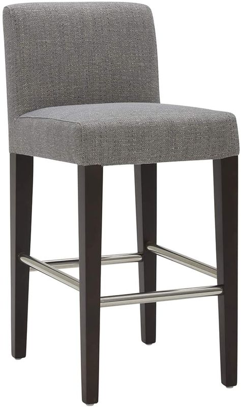 Bar Chairs Design, Fabric Bar, Fabric Bar Stool, Industrial Bar Stools, Bar Stools With Backs, Backless Bar Stools, Stools With Backs, Furniture Design Living Room, Counter Height Bar