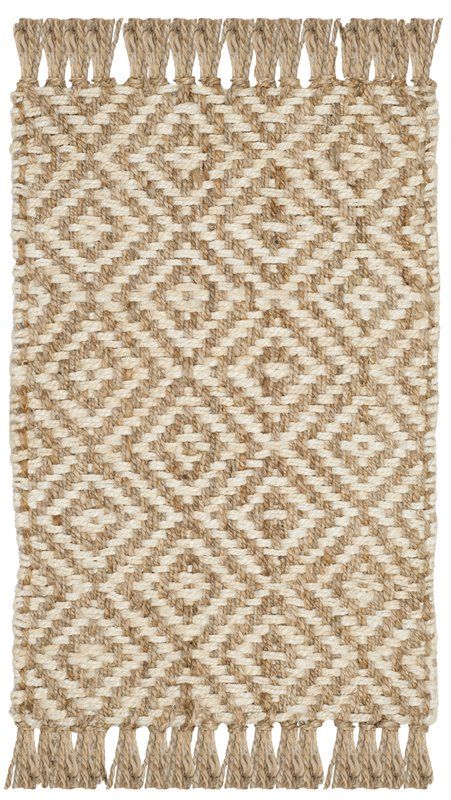 Stokes Natural Fiber Hand Tufted Ivory Area Rug Safavieh Rug, Hand Woven Rug, Beach House Style, Light Blue Area Rug, Contemporary Bedroom Decor, Natural Area Rugs, Natural Fiber Rugs, Ivory Area Rug, Sisal Rug