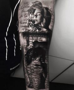 Sleeve tattoo for man - 60 Cool Sleeve Tattoo Designs Men’s Realism Tattoo Sleeve, Tattoo Sleeve Ideas Women, Sleeve Tattoo Designs, Black And Grey Sleeve, Music Tattoo Sleeves, Quarter Sleeve Tattoos, Skull Sleeve Tattoos, Dragon Sleeve Tattoos, Cool Forearm Tattoos