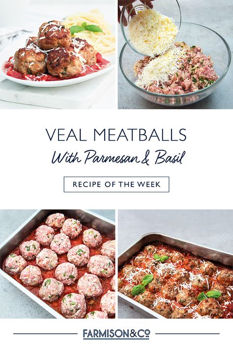 Veal Minced Meat Recipes, Minced Veal Recipes, Veal Meatballs Italian, Veal Meatballs Recipe, How To Cook Veal, Veal Meatballs, Meatballs Recipes, Mexican Shrimp, Minced Meat Recipe