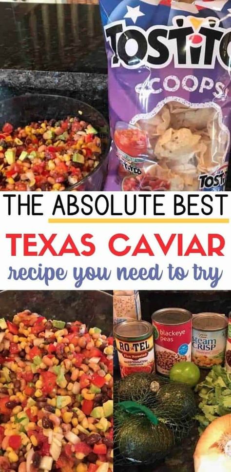 Healthy Texas Caviar, Texas Caviar Recipe With Italian, Red Neck Caviar Recipe, Mexican Caviar Dip, Poor Man’s Caviar, Food To Have On Hand For Guests, Best Texas Recipes, Texas Caviar Recipe Pioneer Woman, Texas Caviar Recipe Easy