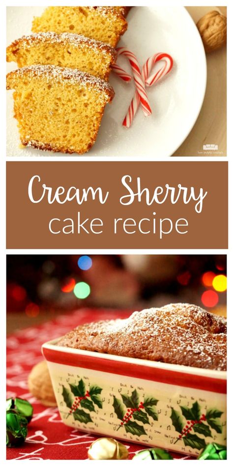 Sherry Cake, Xmas Cake Recipes, Christmas Cake Recipe, Delicious Holiday Desserts, Fruitcake Recipes, Christmas Cake Recipes, Xmas Cake, Bread Loaf, Holiday Dessert