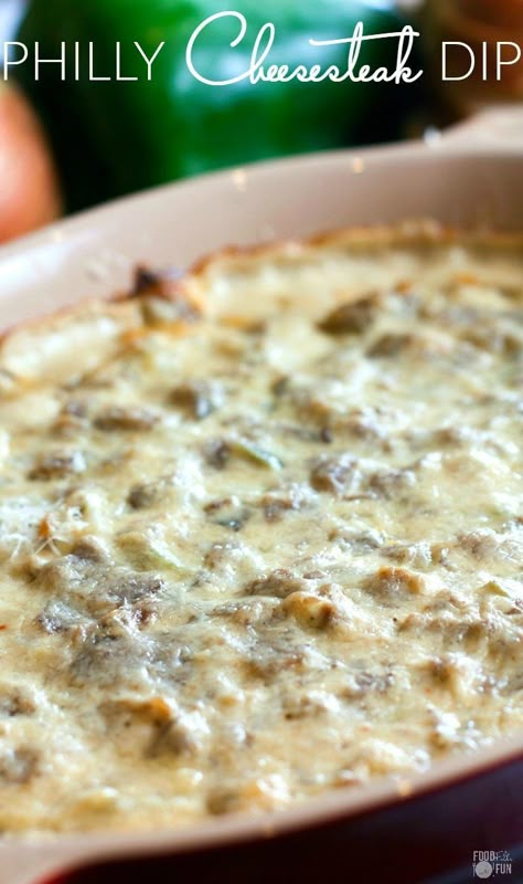 Philly Cheesesteak Dip, Queso Dips, The Best Queso, Cheesesteak Dip, Best Queso, Philly Cheese Steak Dip, Best Philly Cheesesteak, Chips Dip, Cheesecake Dip