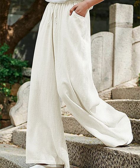 f670ef5d2d6bdf8f29450a970494dd64desc50463708ri Summer Linen Pants, Chic Trousers, Linen Harem Pants, Cotton Linen Pants, Loose Trousers, Wide Leg Linen Pants, Summer Linen, Linen Style, Classic Jeans