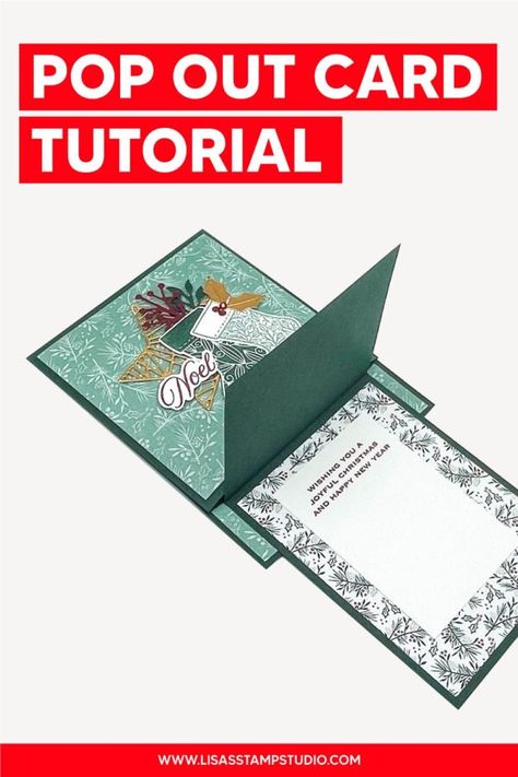 Pop Out Christmas Cards Diy, Fun Fold Cards Tutorials Pop Up, Popup Christmas Cards Diy, Pull Out Cards Diy, Split Coast Stampers Cards Ideas, Pull Cards Diy, Fun Folds For Cards, Fun Fold Cards Tutorials Templates Free, Message Card Design Ideas