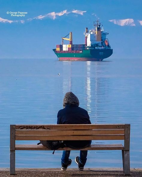 @merchant_navy_world shared a photo on Instagram: “Enjoying the beautiful view Credit @georgepapanas Follow ⬇️ @im_sumit_yadav ⬅️ @merchant_navy_world ⬅️ ⚓⚓⚓⚓��⚓⚓⚓⚓ #merchantnavy…” • Jan 30, 2021 at 8:24am UTC Merchant Navy Couple, Navy Couple, Kapal Feri, Full Hd Wallpaper Download, Marine Wife, Pilots Aviation, Merchant Navy, Merchant Marine, Full Hd Wallpaper