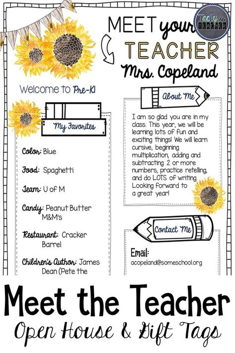 Shiplap & Denim Meet the Teacher Template Parent Letters From Teachers Template, Meet The Teacher For Parents, Welcome New Students To School, Welcome Teacher Letter, First Day Of School Parent Letter, About Me Template Teacher, Get To Know The Teacher Template, Welcome Letter To Parents From Teacher Free Printable, Day Care Activities School Age