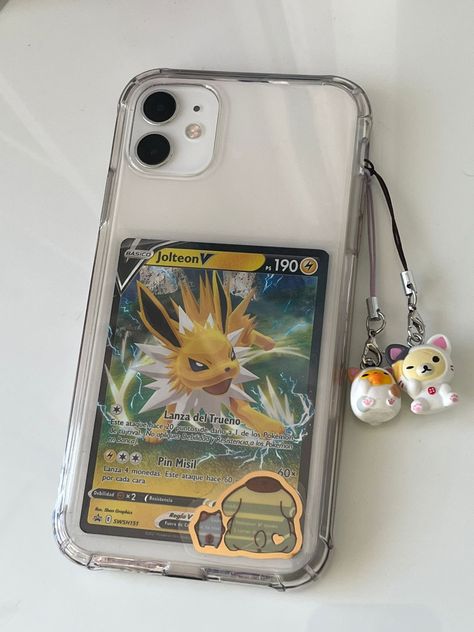 Pokemon Card Phone Case, Tali Leher Lelaki, Pokemon Phone Case, Kartu Pokemon, Clear Phone Case Design, Phone Case Decoration, Crazy Ideas, Photos Of People, Hilarious Photos