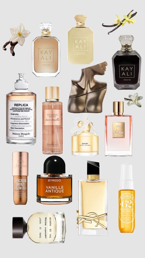 Vanilla Perfumes #vanillagirlasthetic #vanillagirl #perfume #wishlist Vanille Antique, Vanilla Perfumes, Antique Aesthetic, Vanilla Perfume, Vanilla Fragrance, Glow Up?, Connect With People, Your Aesthetic, Creative Energy