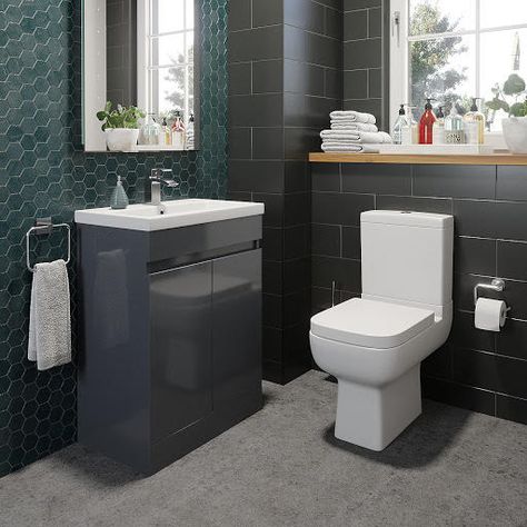 Space Saving Toilet, Cloakroom Suites, Toilet Basin, L Shaped Bath, Pedestal Bathroom Sink, Square Bath, Pedestal Basin, Modern Toilet, Gorgeous Bathroom