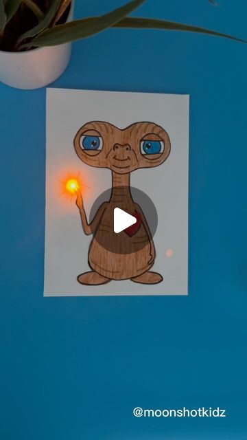 DIY electronics, stem and science activities for beginners on Instagram: "DIY “E.T. the extraterrestrial” light-up card. Easy paper electronics project for beginners. You will need: - LED diode - Conductive copper tape - Coin cell battery 3v (CR2032) - Reed switch (normally open) - Paper - Markers #stem #stemeducation #stemteacher #stemlearning #science #papercrafts #interactiveart #papercircuits" Paper Circuits Projects, Electronics Project, Electronics Projects For Beginners, Paper Circuits, Electronic Paper, Copper Tape, Stem Teacher, Card Easy, Spot Welder