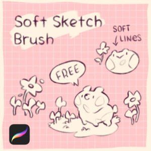 Soft Sketch, Free Procreate Brushes, Best Procreate Brushes, Procreate Ipad Tutorials, Pencil Brush, Free Procreate, Ipad Tutorials, Procreate Ipad Art, Procreate Brushes Free