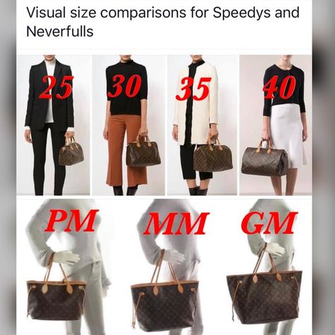 Louis Vuitton Bags | Lv Size Comparison | Poshmark Lv Speedy, Size Comparison, Louis Vuitton Speedy, Louis Vuitton Bags, Louis Vuitton Bag, Duffle Bag, Follow Me, Bag Accessories, Color White