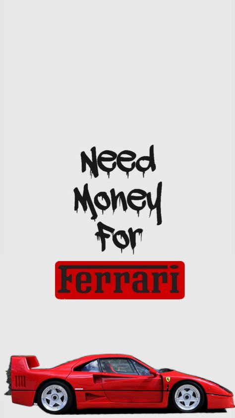 Need money for Ferrari. #ferrari #ferrarigirl #cars #carhub Batman Joker Wallpaper, Ferrari Poster, Sweet Romantic Quotes, F1 Wallpaper Hd, Fast Sports Cars, F1 Poster, Pretty Bike, Ferrari F40, Formula 1 Car