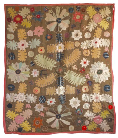 Princess Feather c. 1900 – anonymous quilt Hendersonville Tennessee, Dress Fabrics, Textiles Projects, Applique Quilt, Memory Quilt, Antique Quilt, Turn Of The Century, Antique Quilts, Pattern Play