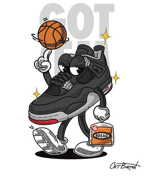 Who picked the new Jordan 4 Breds up? Thoughts in hand? I wasn’t a fan of the leather so sat these out but let me know what you think if you picked them up. 🍞 #sneakerart #jordan4bred #jordan4squad #sneakerillustration #nike Sneaker Illustration Art, Sneaker Illustration, Jordan Bred, Bred 4, Sneakers Illustration, Jordan 4 Bred, Sneaker Art, Newest Jordans, A Fan