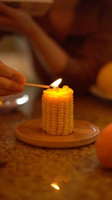 unique , creative , artsistic and tasteful shaped candles on Instagram: "I love food , actually anything that in the food shape 🌽🕯 Check out sculpturestuff.com for more unique candles 😏" Gifts For Elderly, Shaped Candles, Luxury Gifts For Women, Food Shapes, Unique Valentines Gifts, Women Gift Ideas, Unique Housewarming Gifts, Unique Candles, Candle Shapes