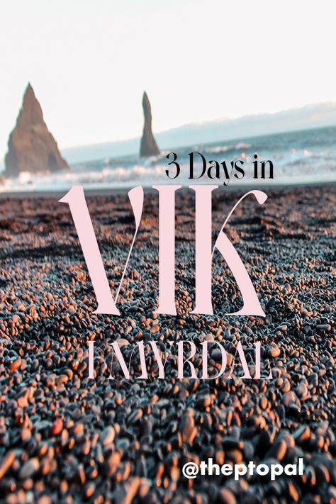 Unveil the magic of Vik in Myrdal with our 3-day itinerary on Pinterest! 🇮🇸✨ Explore black sand beaches, majestic waterfalls, and local delights in Southern Iceland. #VikTravel #IcelandAdventure #PinterestItinerary Southern Iceland Itinerary, Iceland 3 Day Itinerary, Hofn Iceland, Iceland Tattoo, Icelandic Cuisine, Southern Iceland, Vik Iceland, Inspiring Landscapes, Black Sand Beaches