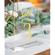 Table Number Decorations, Head Table Sign, Table Numbers For Wedding, Table Number Signs, Seating Chart Ideas, Acrylic Table Numbers, Cards For Wedding, Wedding Setup, Gold Font