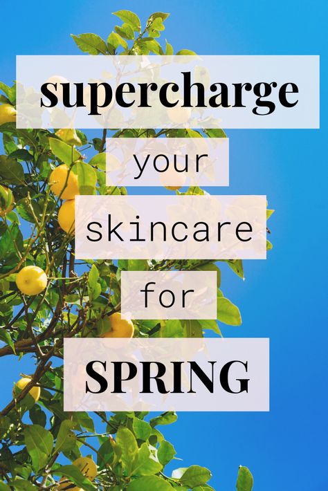 Supercharge your spring skincare with these 7 simple natural beauty tips to update your skincare routine for spring.  #spring #skincare #naturalbeauty Spring Skincare, Spring Skin, Effective Skin Care Routine, Aloe Vera Juice, Skin Care Steps, Skin Care Routine Steps, Wellness Routine, Natural Diy, Natural Beauty Tips