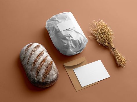 Bakery Branding Free Mockup | Free Mockup Bakery Branding Logo, Branding Mockups Free, Bakery Branding Design, Bakery Branding, Bakery Logo, Stationery Mockup, Bakery Shop, Logo Mockup, Branding Mockups