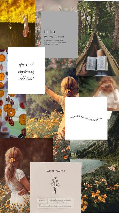 wild, free spirit aesthetic. collage and vision board for being free spirited Spirit Aesthetic, Free Spirit Aesthetic, Wild Free, Wild Flower, Aesthetic Collage, Free Spirited, Wild And Free, Wild Hearts, Be Free