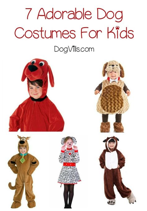 What better way to celebrate the love between your pooch and your child than by letting your little one dress up in one of these cute dog costumes for kids? Check out 7 of our favorites! Dog Costumes For Kids, Costumes For Dogs, Cute Dog Costumes, Diy Dog Costumes, Pink Puppy, Costume For Kids, Kids Dress Up, About Dogs, Costumes Ideas