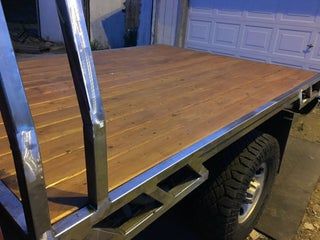 Diy Flatbed, Flatbed Truck Ideas, Utility Truck Beds, Flatbeds For Pickups, Custom Truck Flatbeds, Truck Paint Jobs, Flatbed Truck Beds, Custom Flatbed, Utility Bed