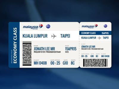 Malaysia Airlines Boarding Pass Malaysian Airlines, Air Ticket Booking, Airline Booking, Printable Tickets, Malaysia Airlines, Ticket Design, Cheap Flight Tickets, Ticket Template, Airline Flights