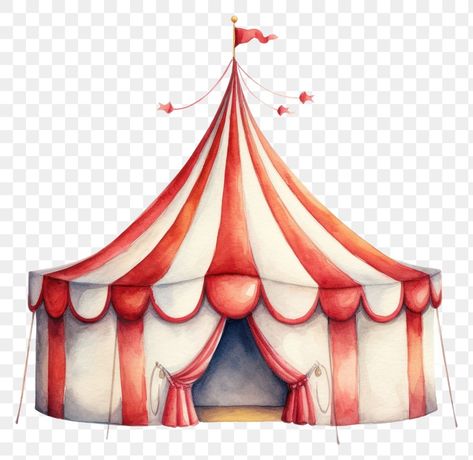 Circus Vintage Aesthetic, Circus Aesthetic Drawing, Paint Png, Whimsical Circus, Circus Painting Ideas, Circus Drawing, Cute Circus Illustration, Circus Tent Drawing Easy, Circus Tent Drawing