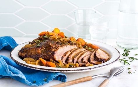 Smoky Beer Braised Beef Brisket | MyFitnessPal Chicken Chili Recipes, Braised Beef Brisket, Beer Braised Beef, Myfitnesspal Recipes, Thirteenth Doctor, Slow Cooker Times, Slow Cooker Chicken Chili, I Am The Doctor, Fitness Pal