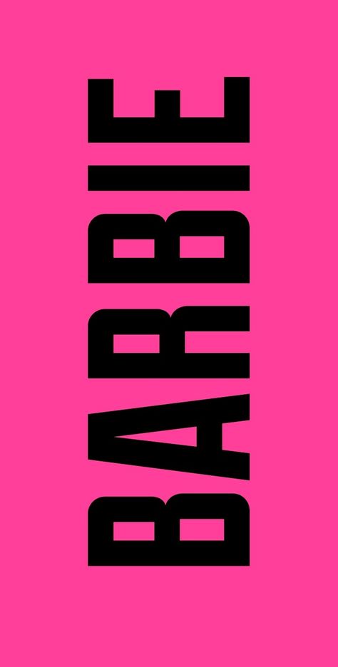 Black Barbie Aesthetic Wallpaper, Barbie Wallpaper Backgrounds, Pink Barbie Wallpaper, Barbie Wallpaper, Chanel Wallpapers, Pink Wallpaper Girly, Barbie Theme, Words Wallpaper, Watch Wallpaper