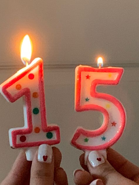 15 Aesthetic Number, Number 15 Aesthetic, Birthday Candle Drawing, Birthday Candles Aesthetic, Candle Art Drawing, Quinn Xcii, Bday Stuff, 15 Candles, Hospital Visit