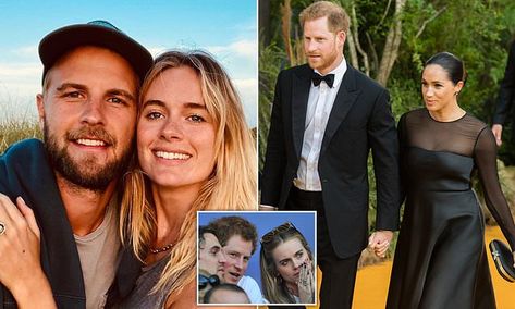 Prince Harry 'will attend his ex-girlfriend Cressida Bonas's wedding' Prince Harry Ex Girlfriend, Prince Harry Ex, Cressida Bonas, Chelsy Davy, Ex Gf, Harry And Meghan Wedding, News Media, Saint George, African Wedding