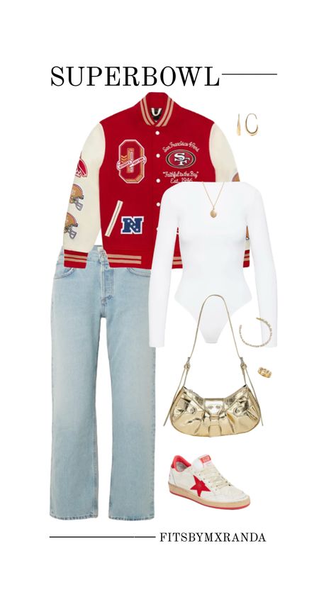 SUPERBOWL FIT | curated on ltk #outfitinspo #superbowl #outfit #fashion #fashioninspo Superbowl Outfit, Super Bowl Outfit, Game Outfit, Gaming Clothes, Fashion Inspo, Fashion Outfits, Wardrobe, Outfit Inspo, Clothes